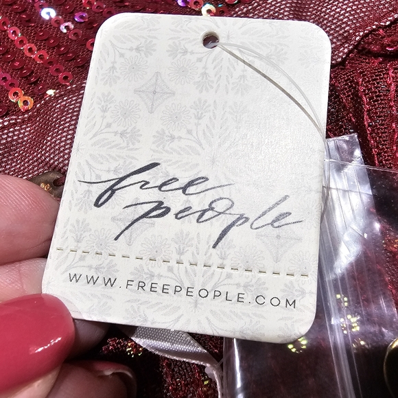 Free People blouse. BEAUTIFUL! NWT XS - Picture 7 of 8